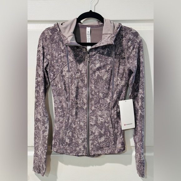*NWT* Lululemon Hooded Define Jacket *Nulu Hideaway Camo Lunar Rock Multi Size 4 - Picture 3 of 10